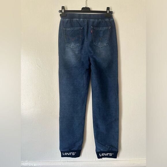 Levi's® Kids' Logo Denim stretch Joggers size 16-18  (Big Kid), NWT - Picture 4 of 8